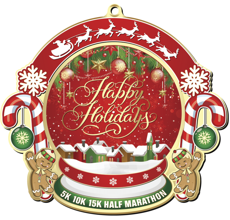Happy Holidays 5k, 10k, 15k, Half Marathon Santa Monica, CA 10k