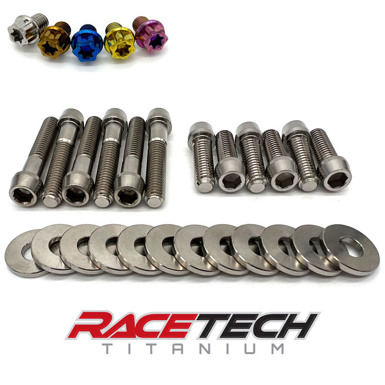 Titanium Rocker Boxes Bolt Kit (2007 & UP Harley FLT/FLH)