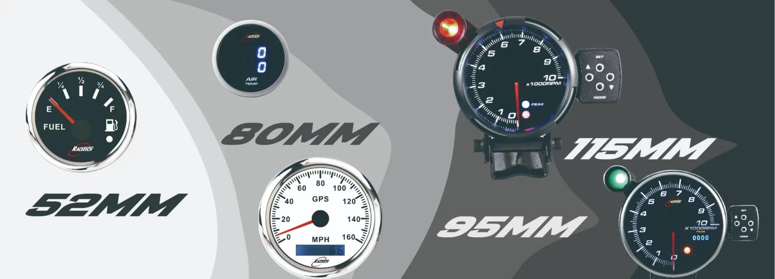 DIGITAL Classic Vintage Gauges 、Classic Gauge for Motorcycle