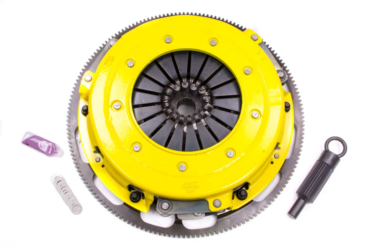 ADVANCED CLUTCH TECHNOLOGY Clutch Kit, Heavy Duty, Twin Disc, 11/8 in
