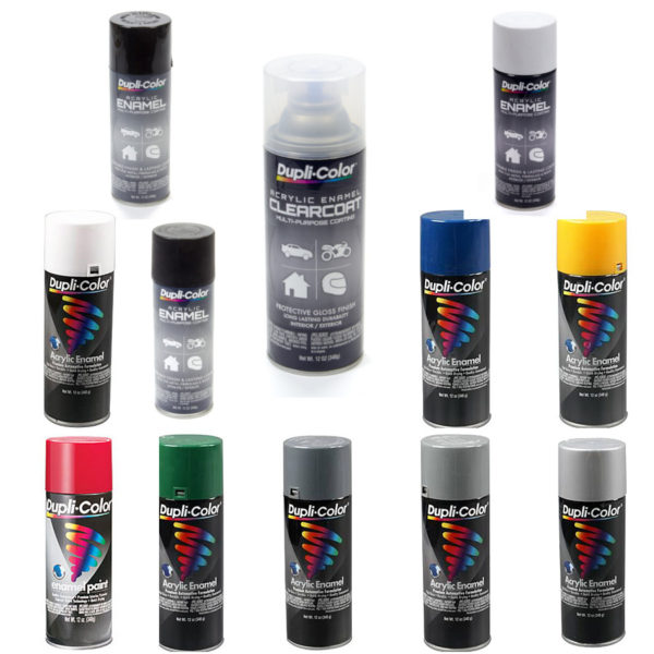 DupliColor Acrylic Enamel Multiple Colors Race Tools