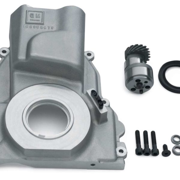 GM PERFORMANCE PARTS Timing Cover, LS Front Distributor Drive Cover, 1