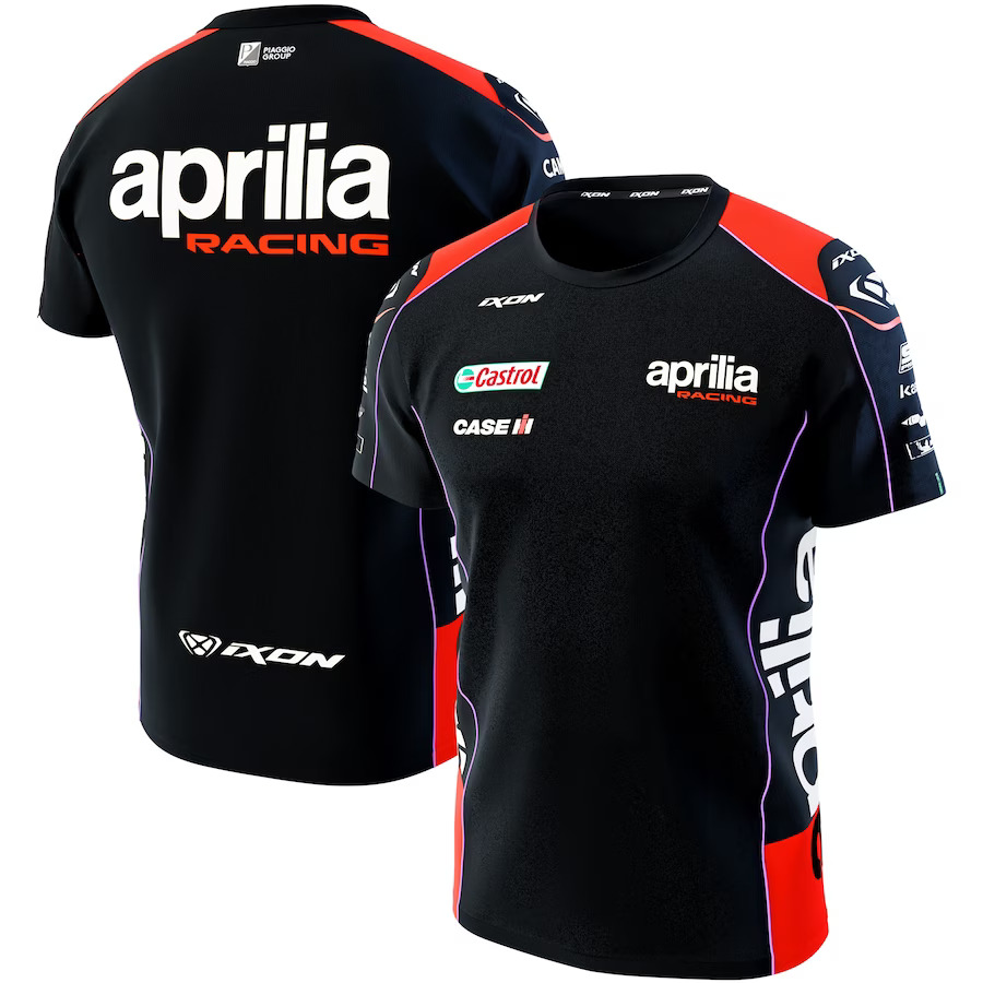 Aprilia Racing Official TShirt Race World Apparel