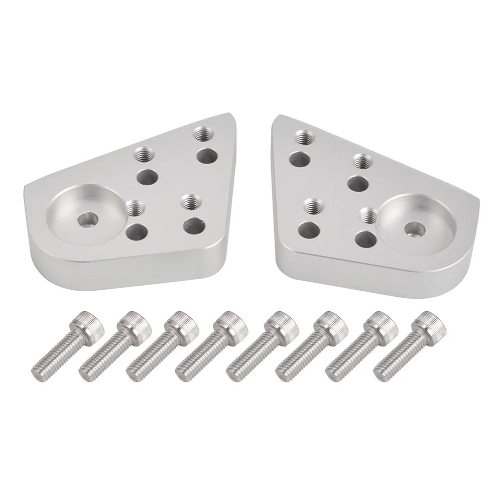 Silver Motorcycle Handlebar Riser For BMW R1200RT R1150RT R1100RT