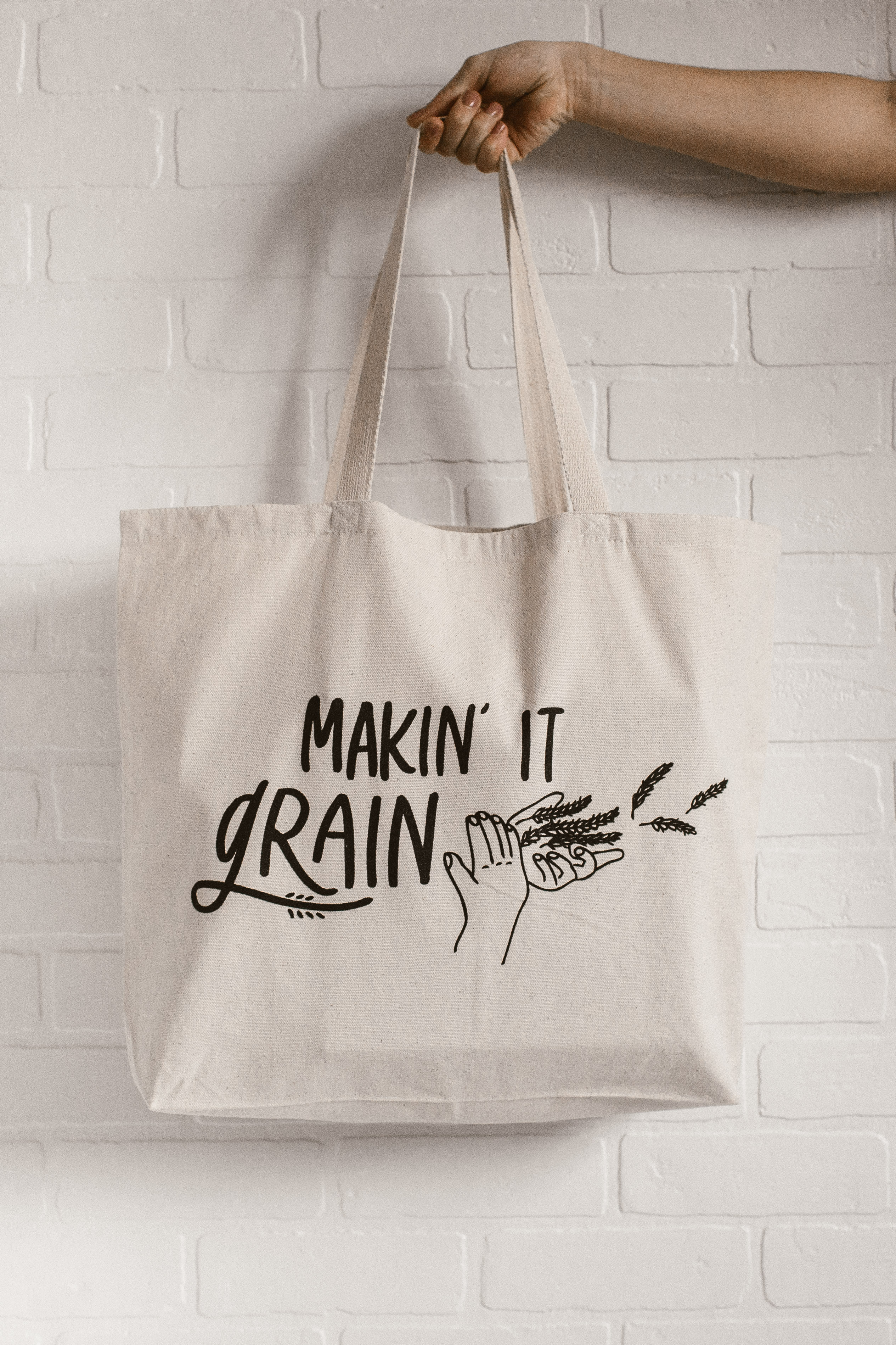 Makin' It Grain Tote Bag Rachael's Good Eats