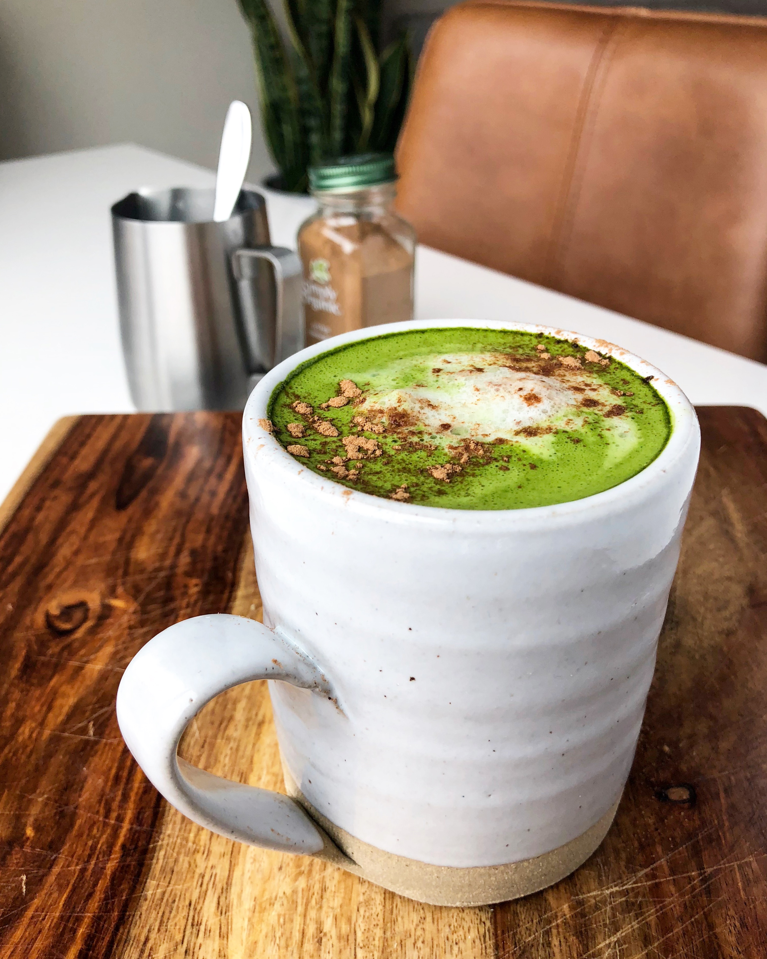 Matcha Latté With Homemade Cashew Milk Rachael's Good Eats