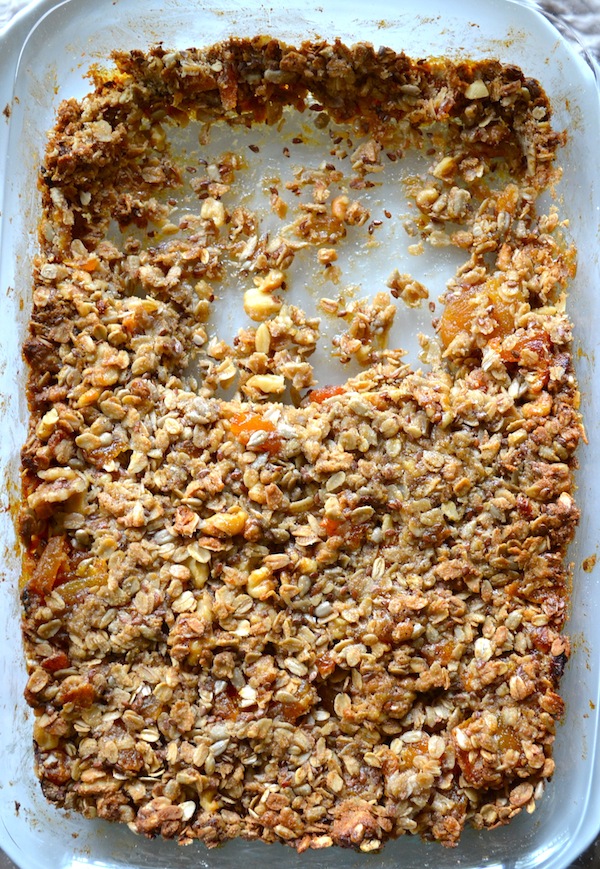 Rachel Schultz APRICOT & WALNUT GRANOLA BARS