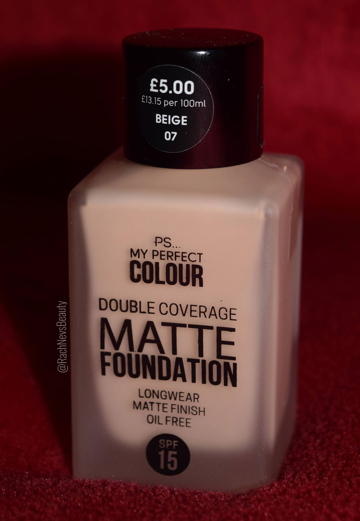 PS… My Perfect Colour (Primark) Double Coverage Matte Foundation Review