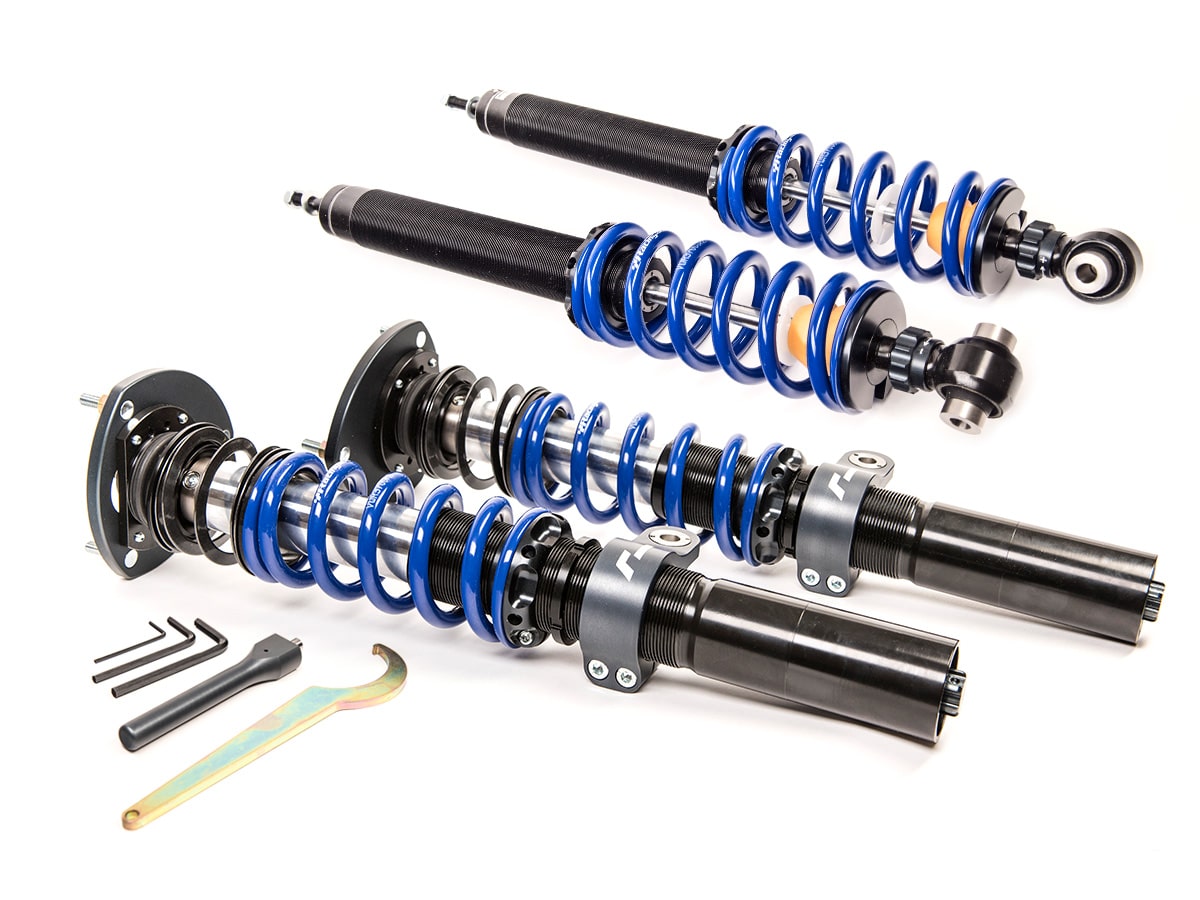 Racingline Track Suspension Kit 2 Way Adjustable/Rear Coilover Inc