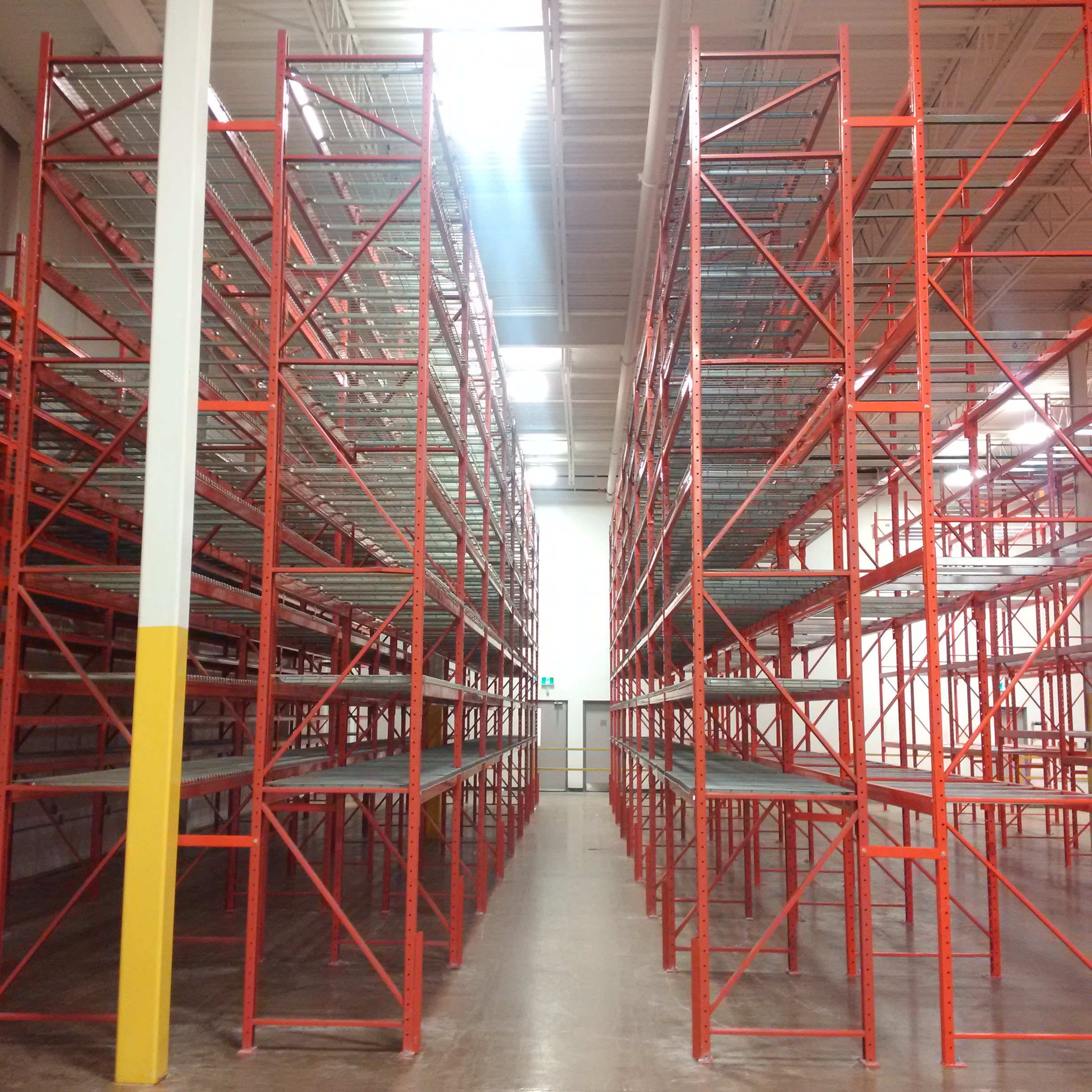 Redesigning a Warehouse Racking System during Current Steel Crisis