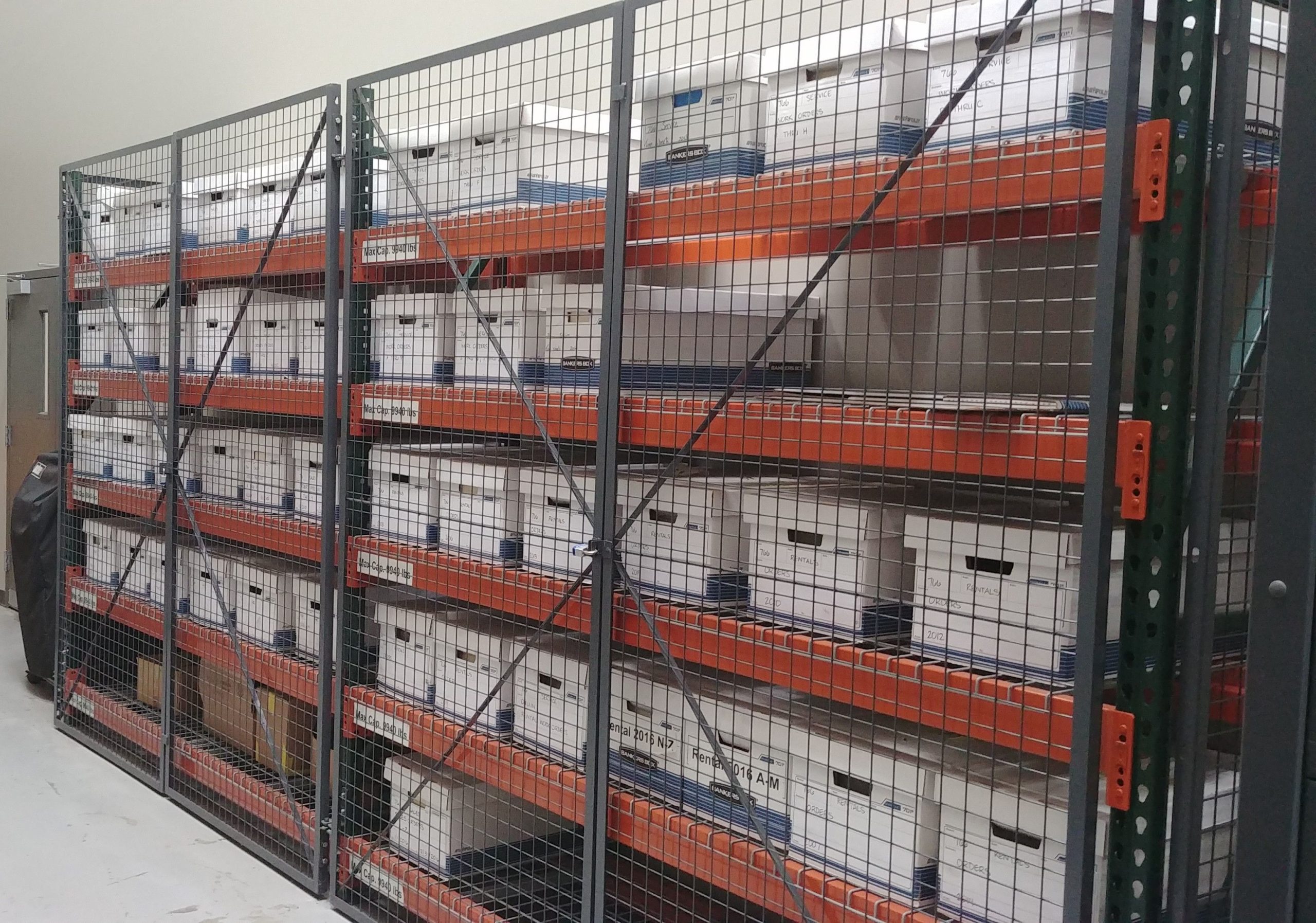 Pallet Rack Enclosures Rack Enclosures Warehouse Rack and Shelf