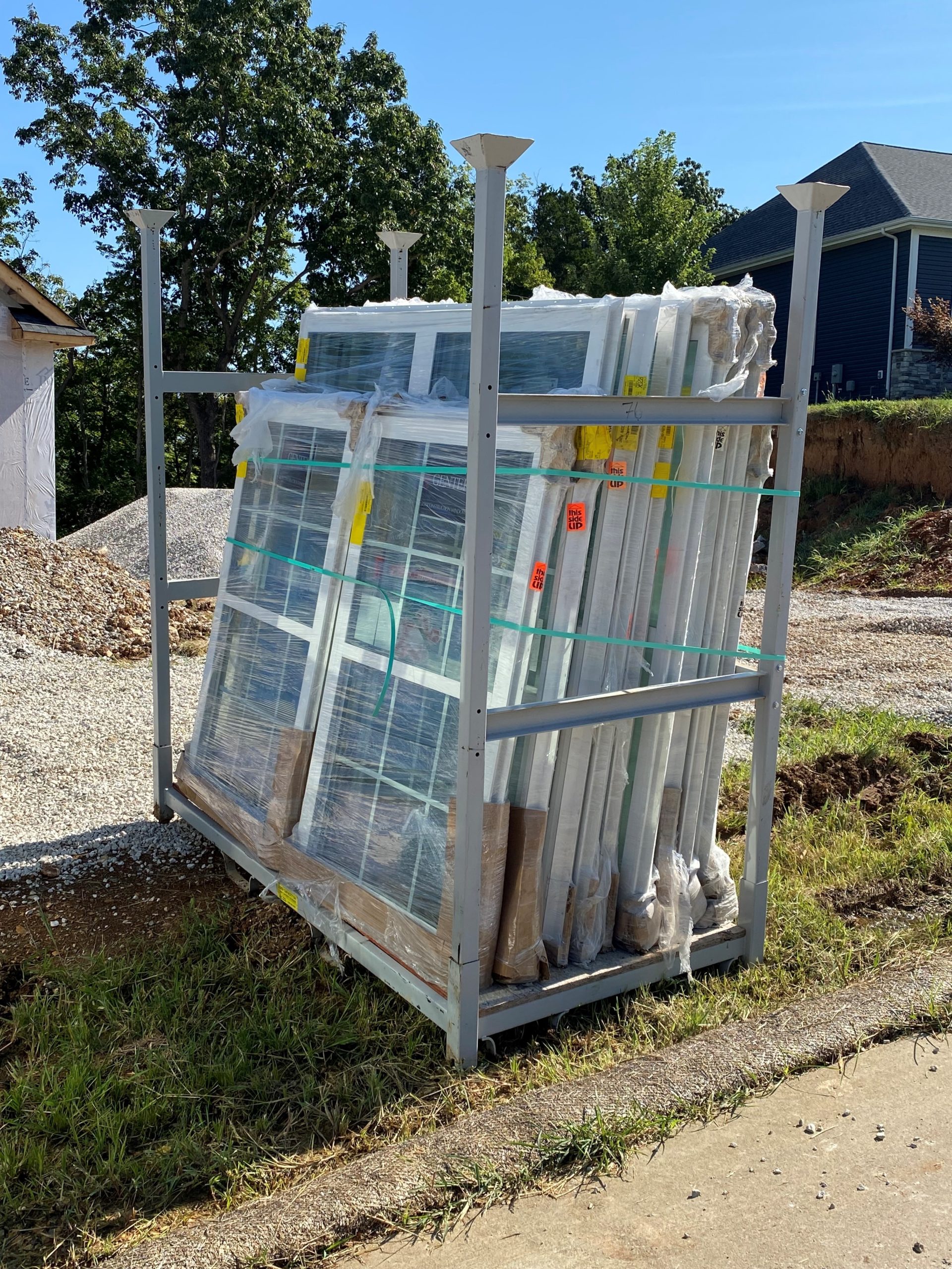 Window & Door Racks Stack Racks for Transporting Windows