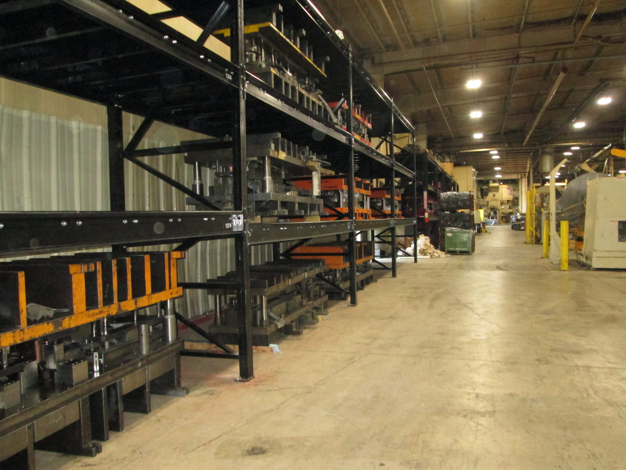 Tool, Die & Mold Storage Racks with Heavy Duty Structural Steel