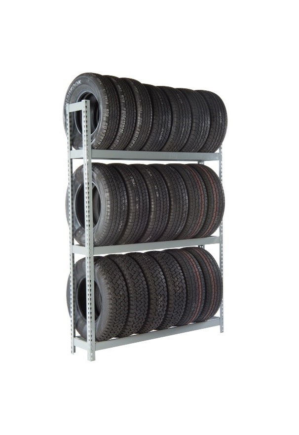 RiveTier Metal Boltless Garage Tire Storage Racks