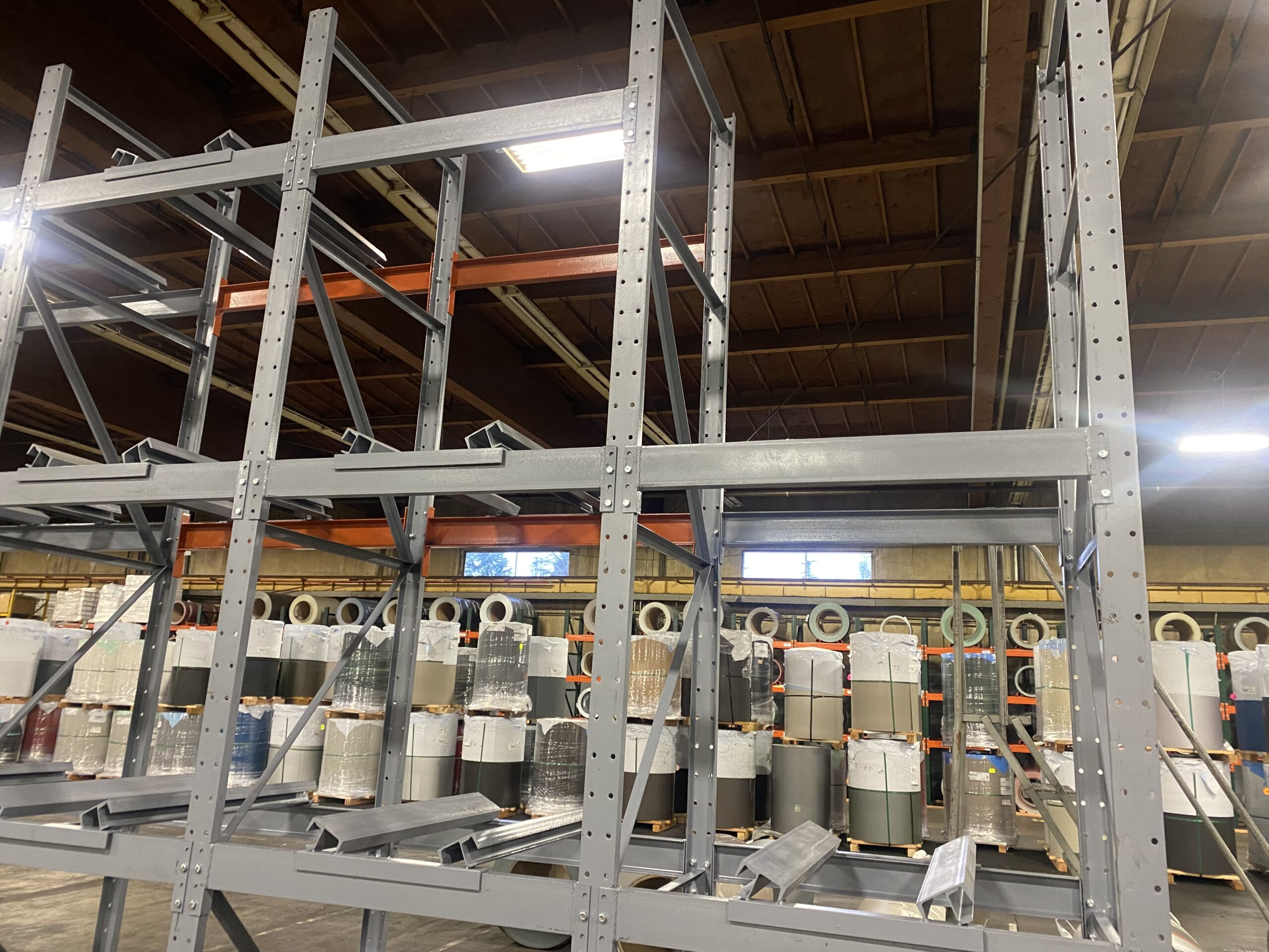 Cable Reel Storage Racks Warehouse Cable Storage