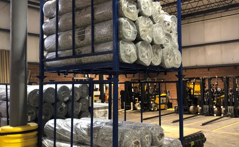 Get A Carpet Pad Stack Rack Quote Warehouse Rack and Shelf