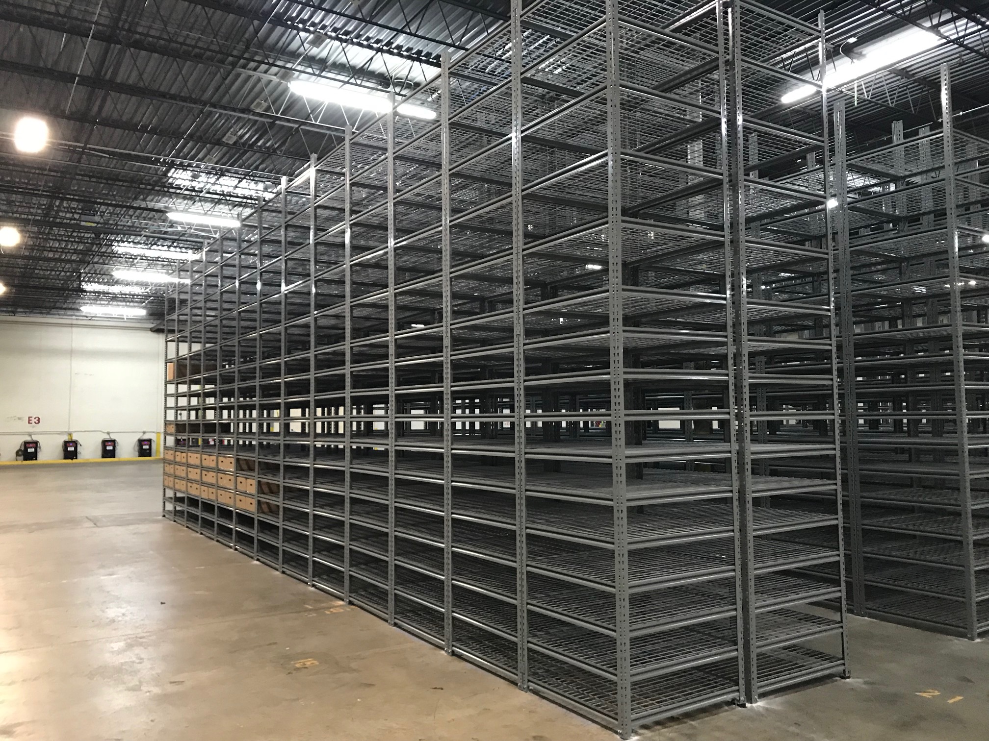 Clip Shelving Steel Racking System Warehouse Rack and Shelf