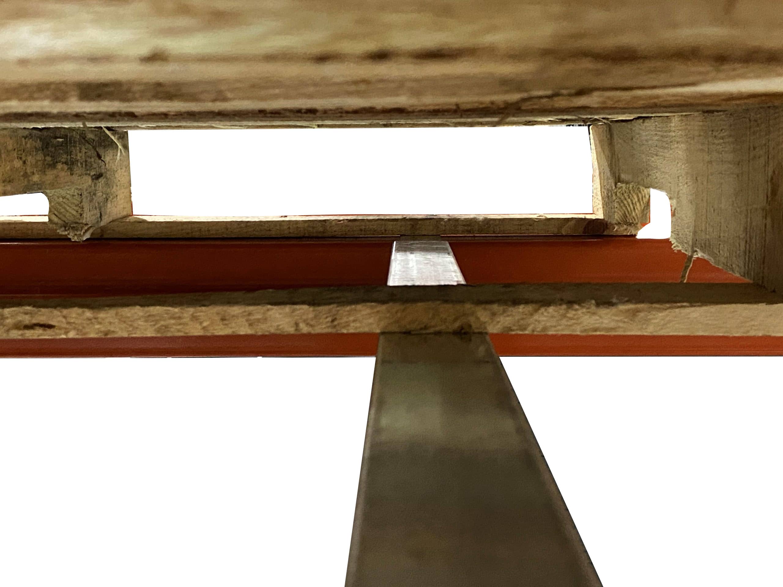 Pallet Rack Cross Bars Double Flanged Pallet Supports