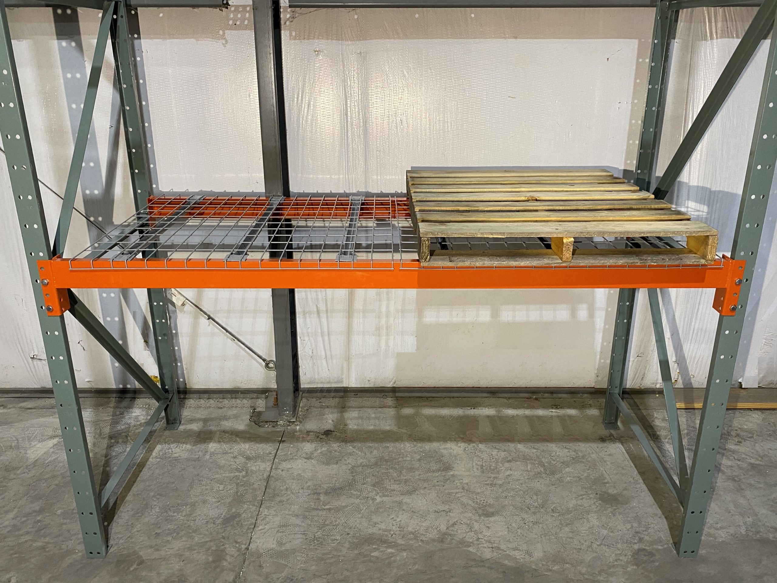 Flared Wire Decking For Structural Pallet Racking Warehouse Rack and