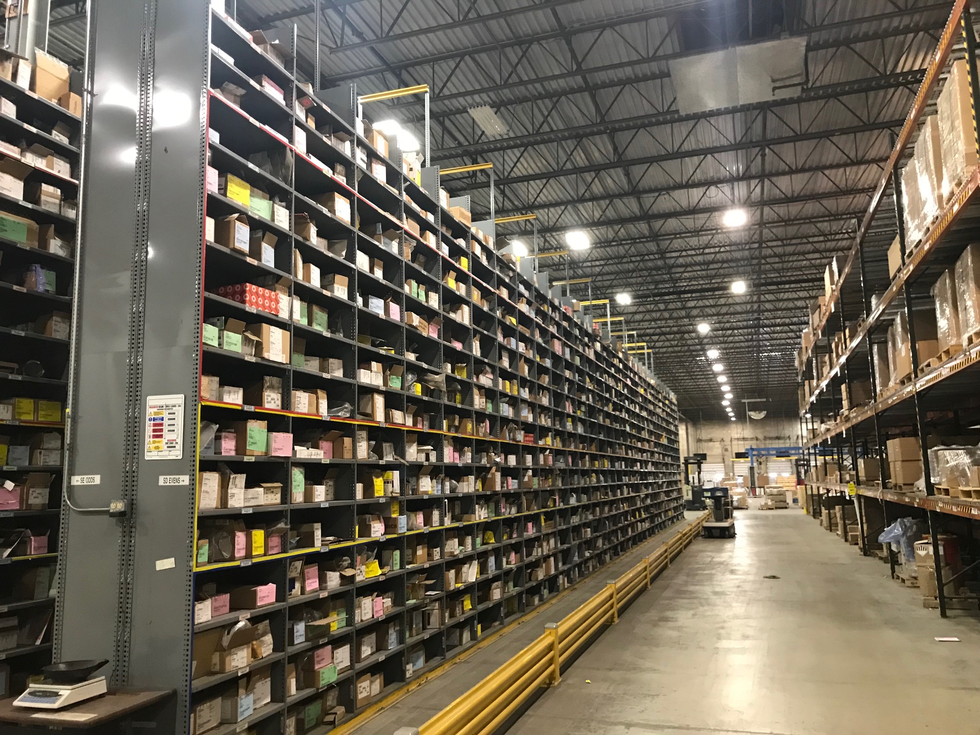 Western Pacific Industrial Grade High Bay Steel Shelving Systems