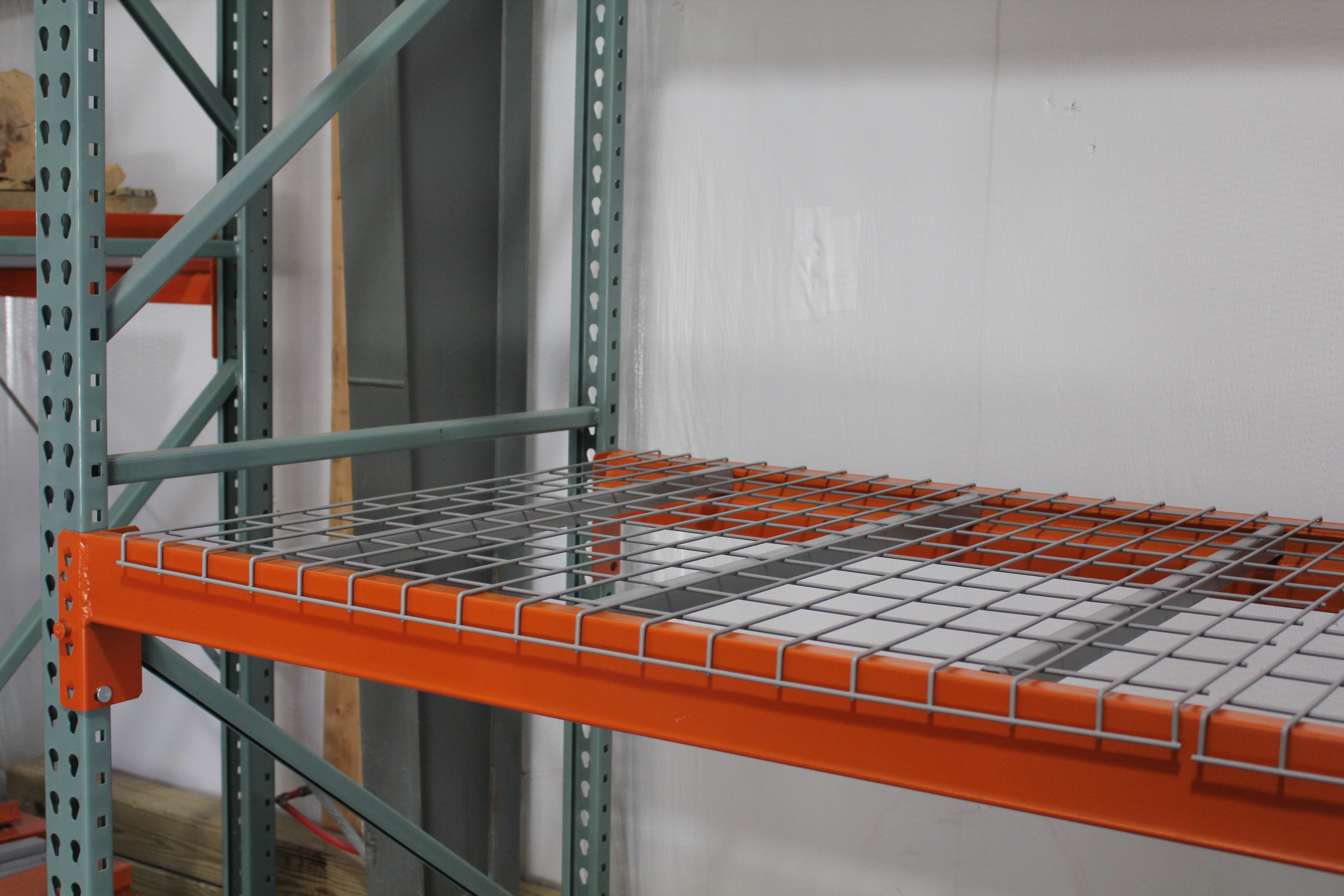 Inverted Channel Wire Decking Wire Mesh Shelving Systems