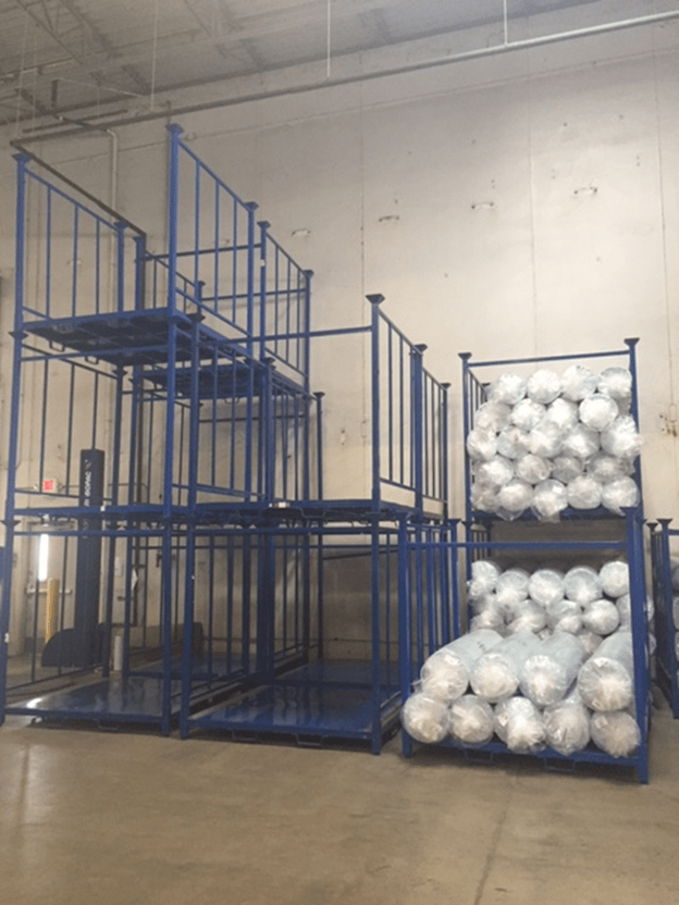 Carpet Pad Racks Warehouse Rack and Shelf