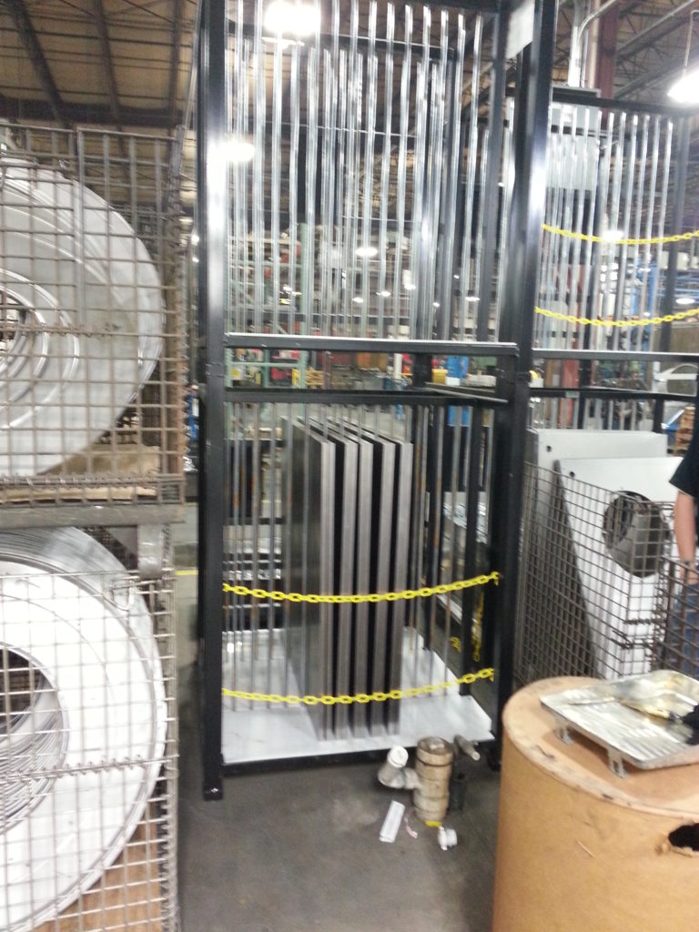 Panel Storage Racks Stackable Warehouse Rack and Shelf