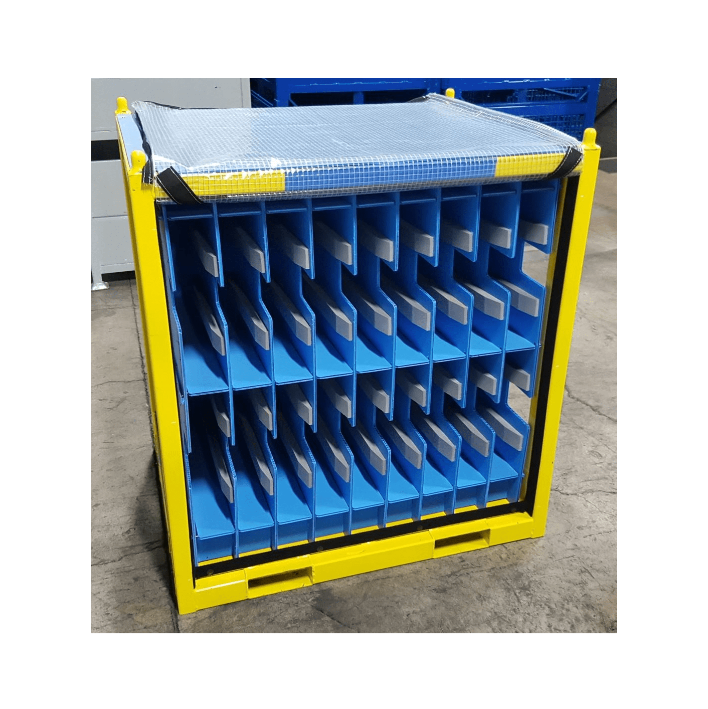 Pcorr Returnable Dunnage Racks Warehouse Rack and Shelf