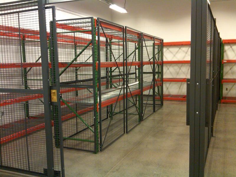 Pallet Rack Enclosures Rack Enclosures Warehouse Rack and Shelf