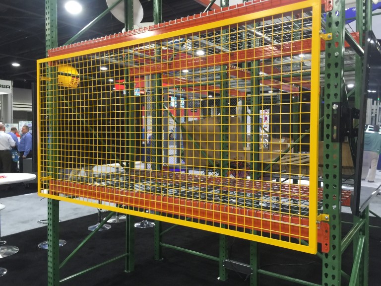 Pallet Rack Back Guard Pallet Rack Wire Mesh Back Panels