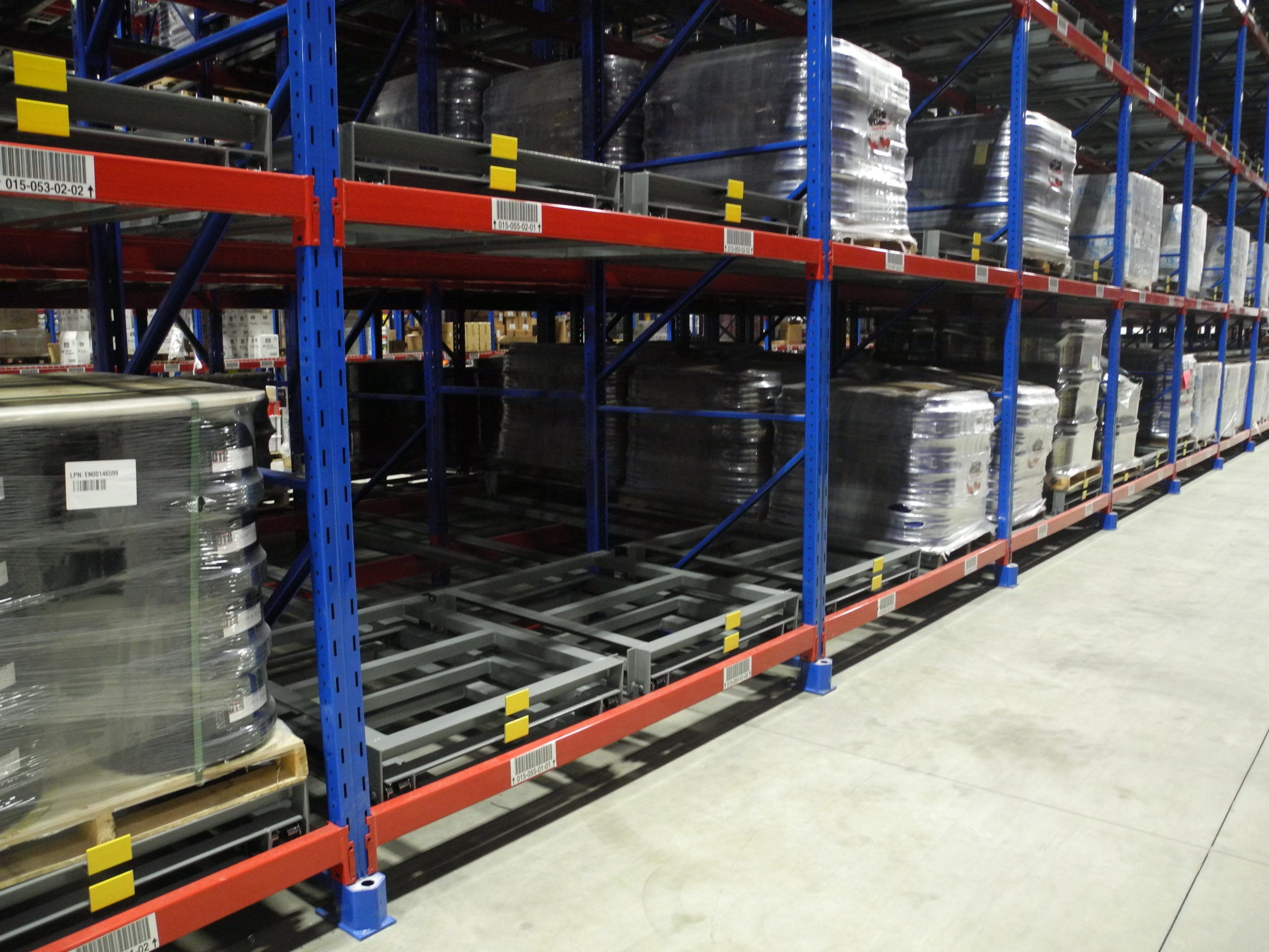 RidgURak Slotted & Teardrop Pallet Racking Warehouse Rack and Shelf
