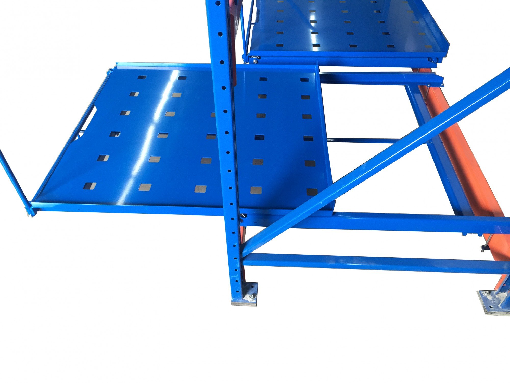 Industrial Roll Out Shelving Pallet Rack Pull Out Shelves