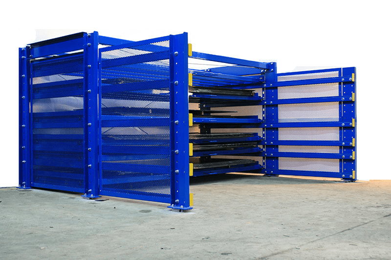 Roll Out Sheet Metal Rack Roll Out Steel Storage Racks
