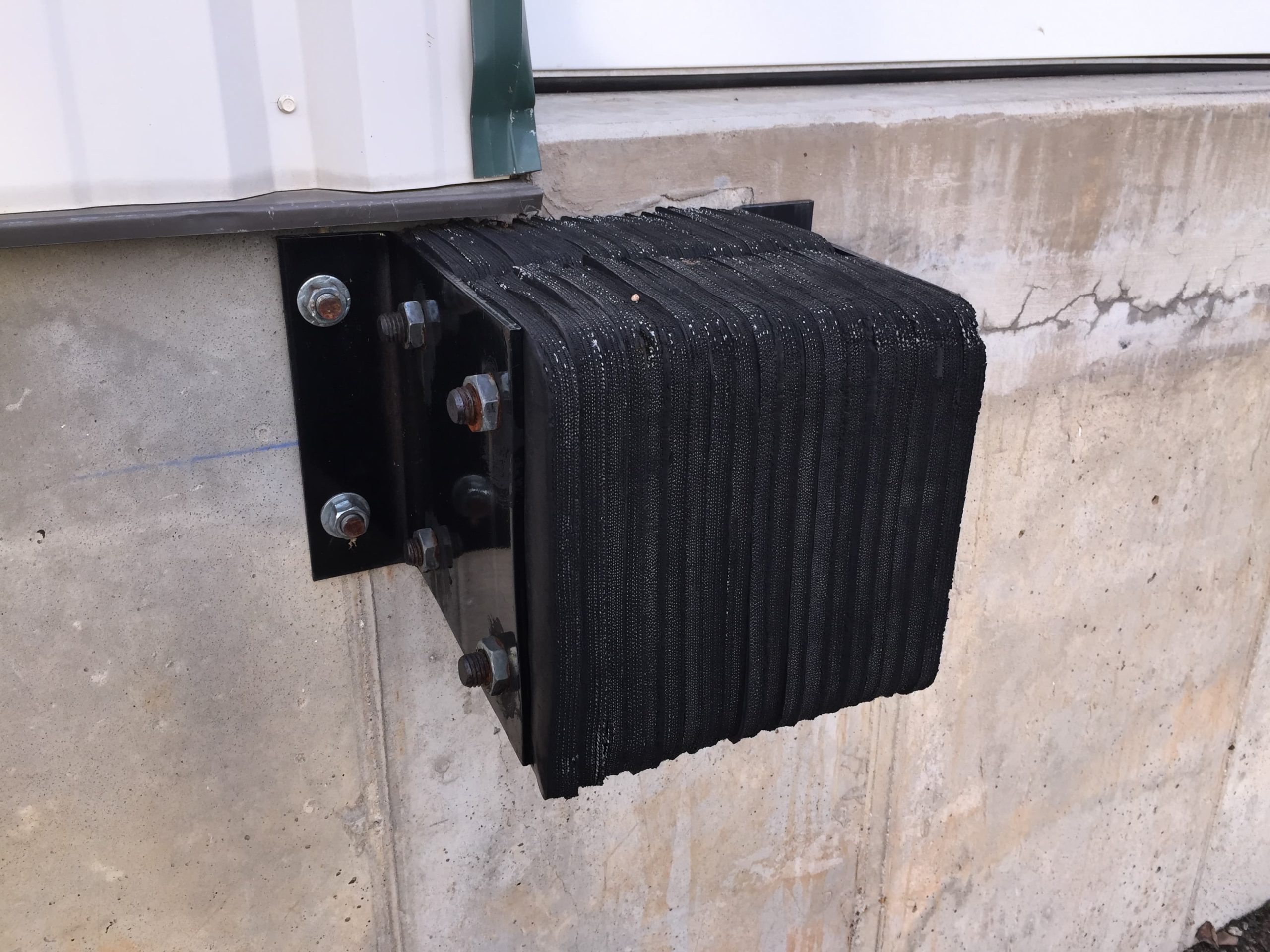 Laminated Rubber Dock Bumpers for Sale Rack and Shelf