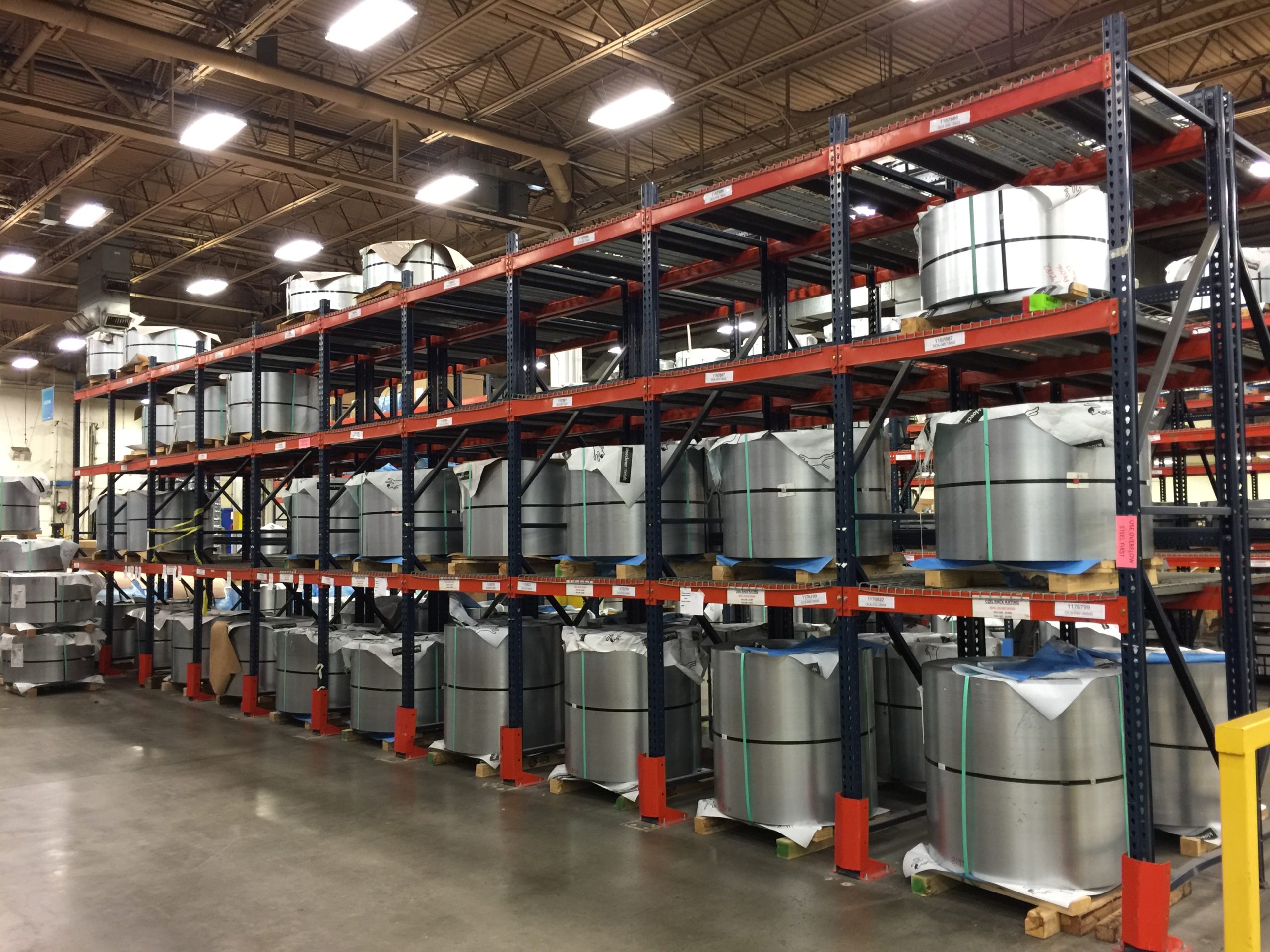 Slit Coil Racks Coil Racks for Sale Warehouse Rack and Shelf