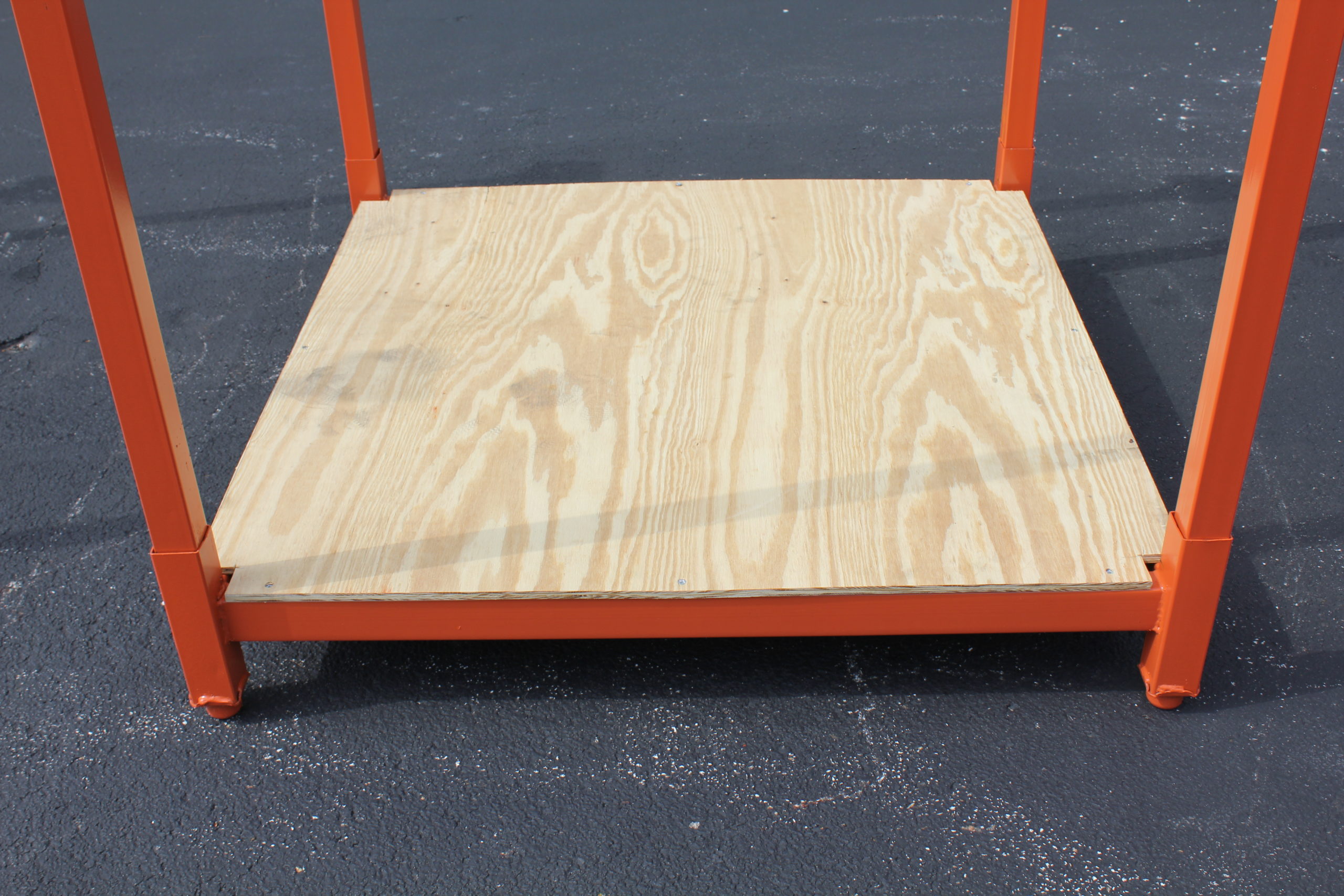 Stack Rack with Plywood Decking | Warehouse Deck