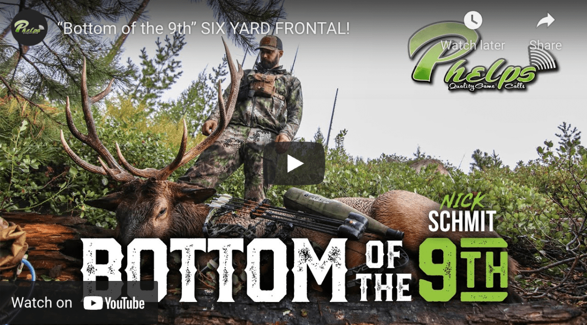 Video Bowhunting Bull Elk in Oregon Rack Camp