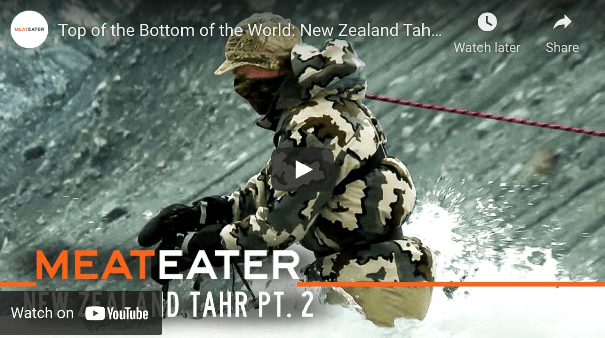 Show MeatEater Season 2, Episode 7 Hunting Tahr in New Zealand (Part 2) Rack Camp