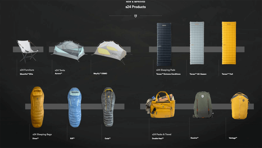 NEMO Announces 2024 Collection Rack Camp