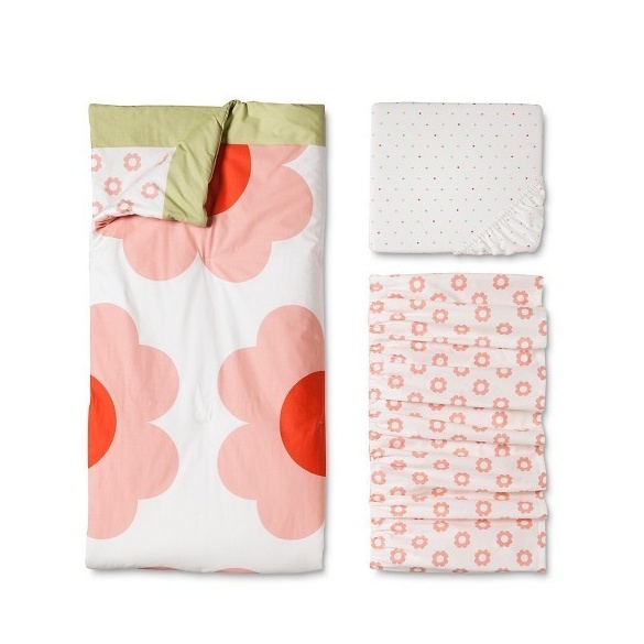 Orla Kiely Heart Daisy Flowers Baby Crib Bedding Set RACKMETRO