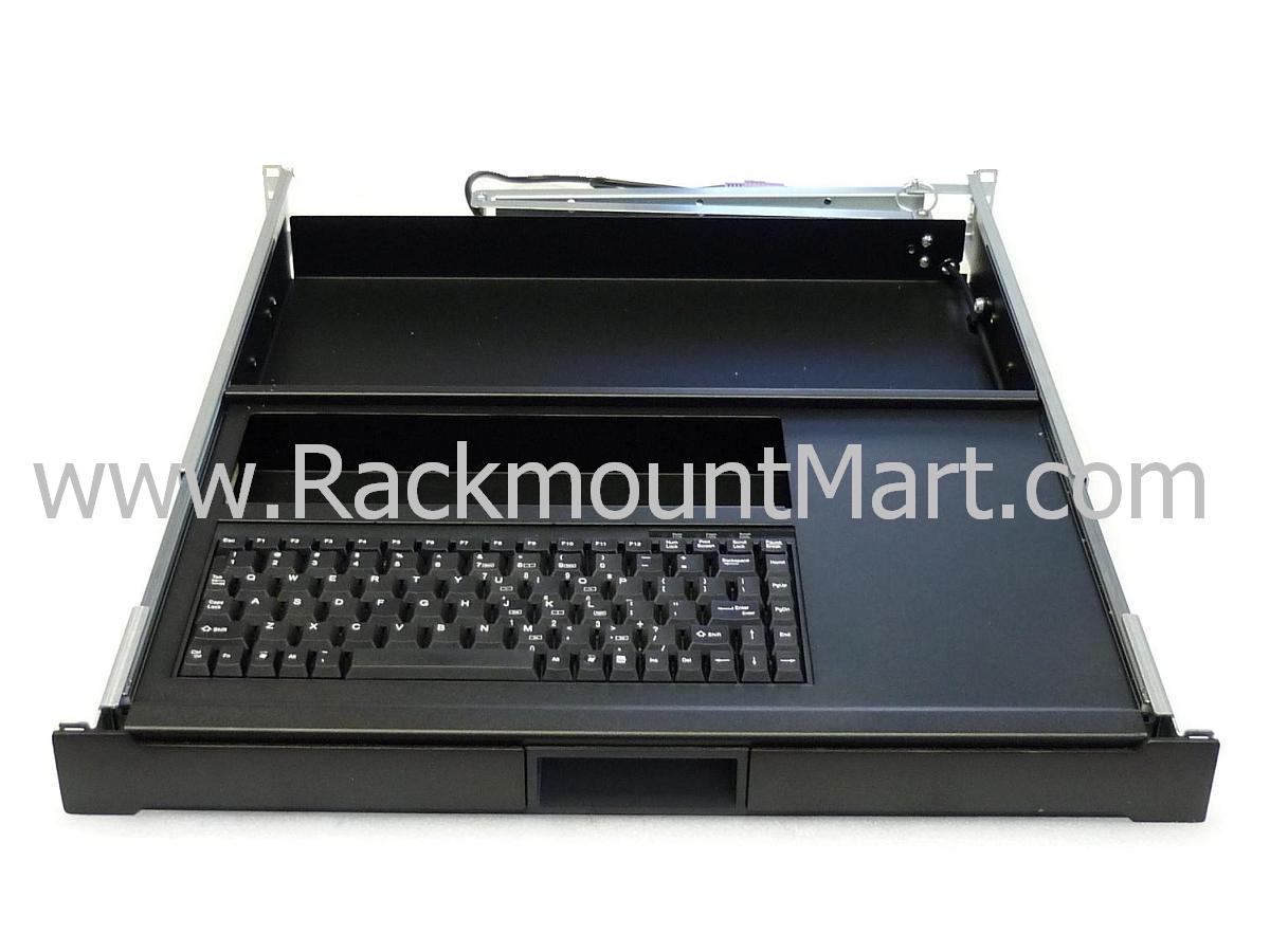 LCDK1034 Xymphony 1U Rackmount 88key Keyboard with mouse use area