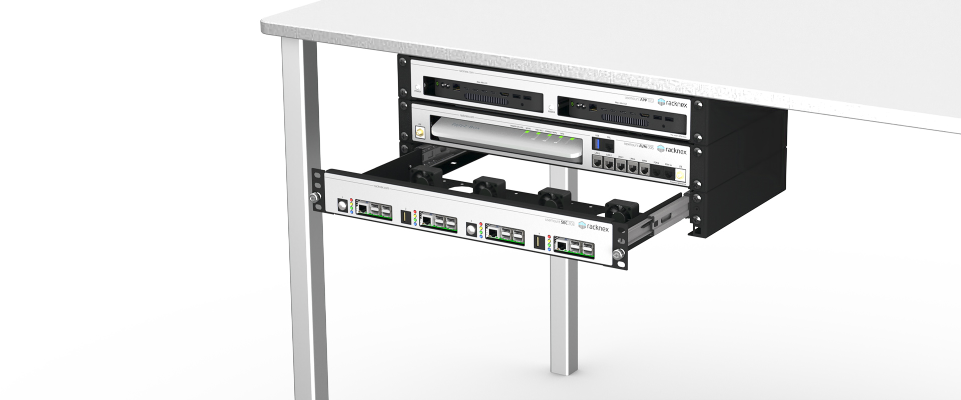 Rack Mount Bracket 10 inch 1.00U zrmsk321 racknex