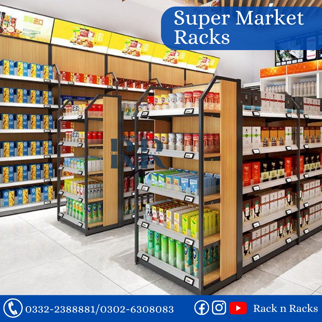 Supermarket Racks General Store Racks Steel Racks Pakistan