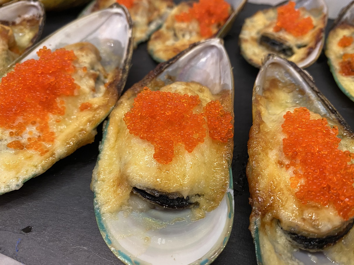 Air Fryer Japanese Mussels Dynamite Recipe RACK OF LAM