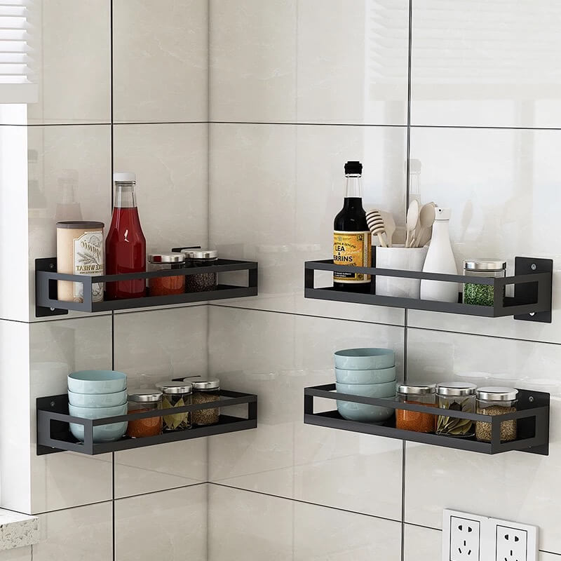 35CM WALL MOUNT SPICE RACK, WALL MOUNT BATHROOM RACK, 1 PIECE