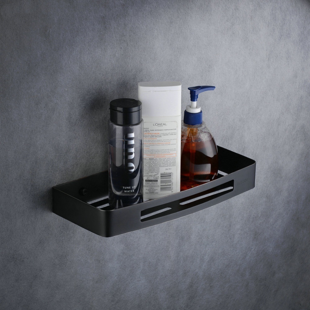 STAINLESS STEEL BATHROOM RACK, 201 S/S SHOWER CADY, WALL MOUNT BATHROOM