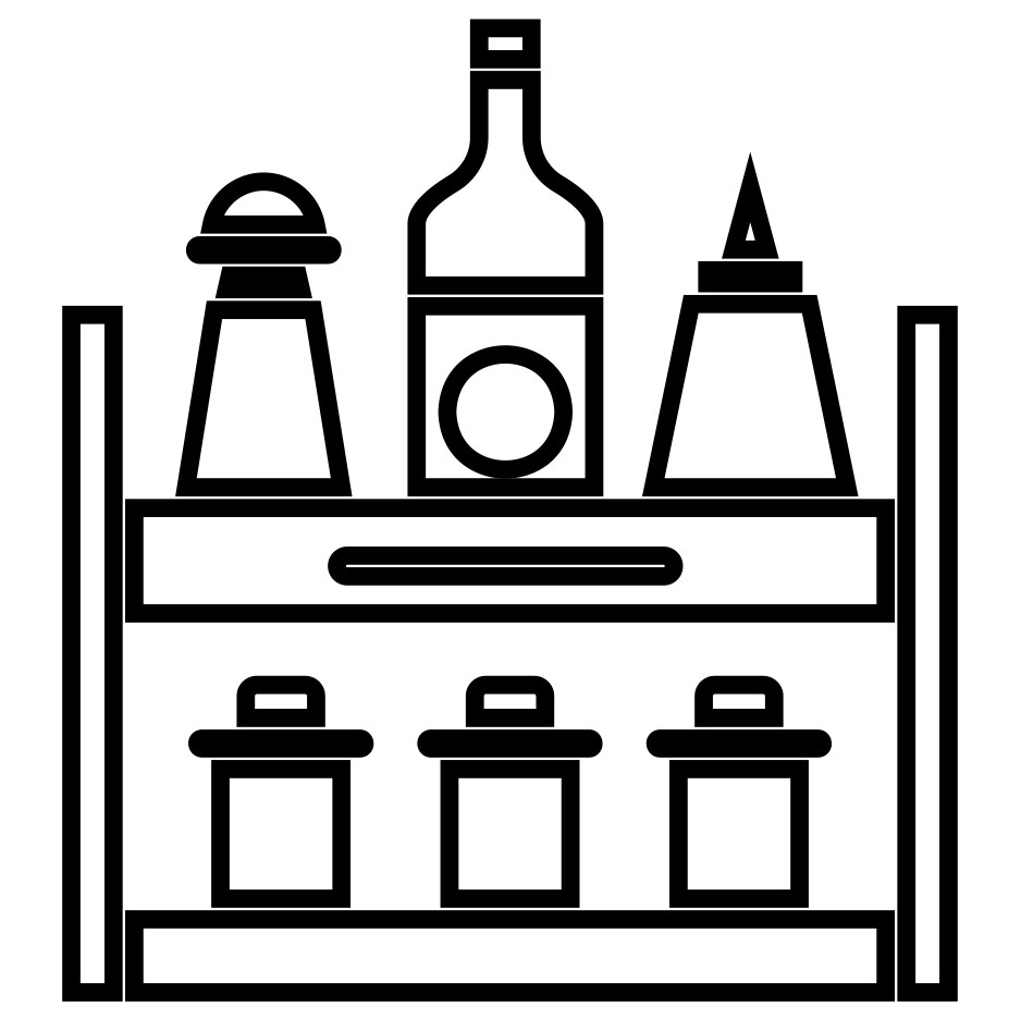 Kitchen Spice Rack THE RACK STORE (PVT) LTD