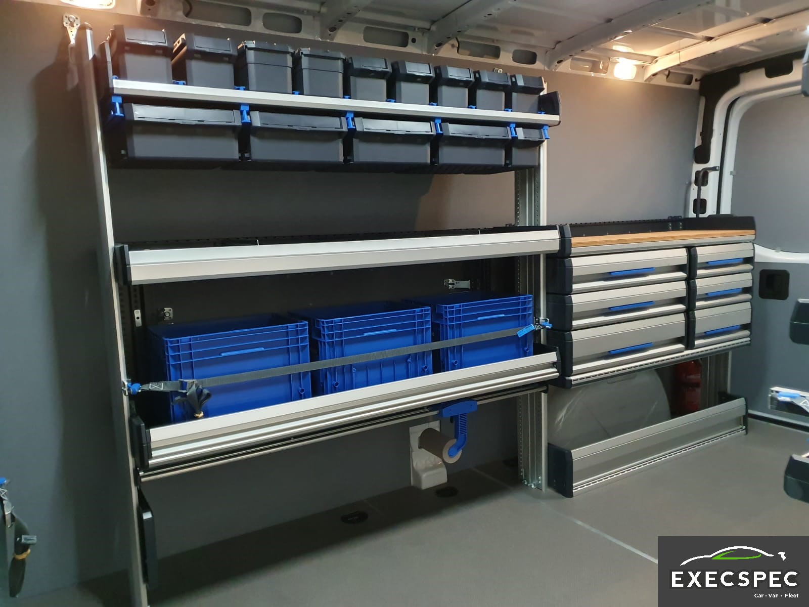 Sortimo Van Racking Recent Installations Van Racking Solutions