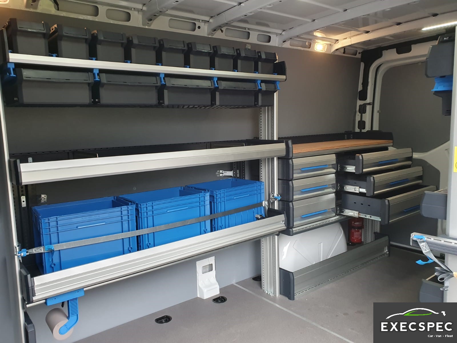 Sortimo Van Racking Recent Installations Van Racking Solutions