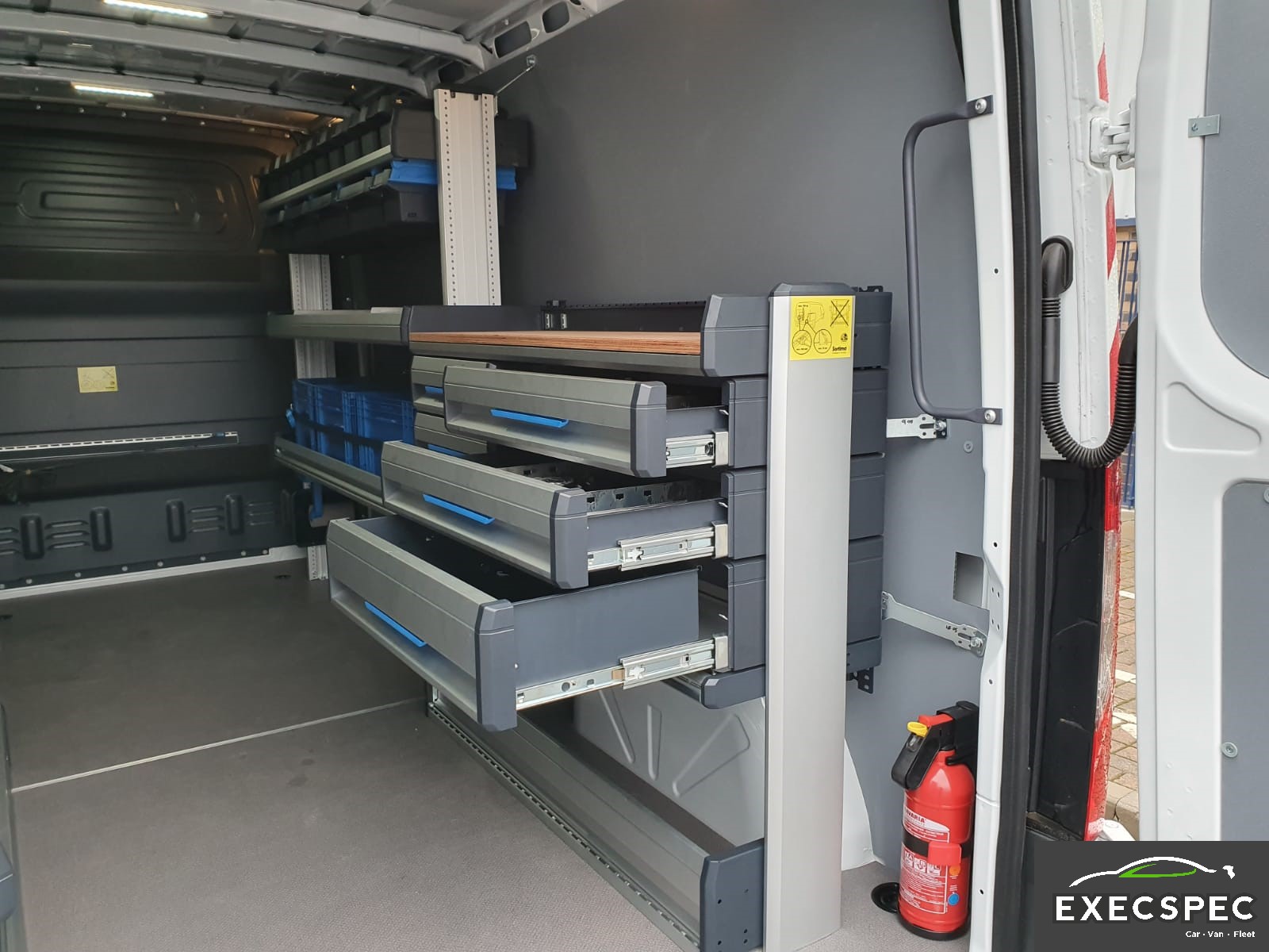 Sortimo Van Racking Recent Installations Van Racking Solutions